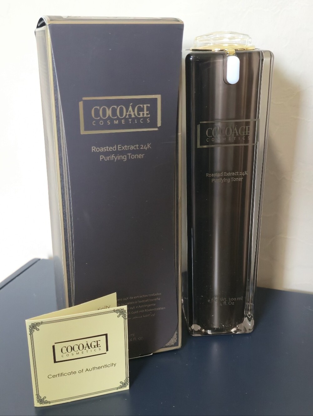 Cocoàge - Roasted Extract 24K Purifying Toner NIB NEW